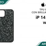 COVER CON BRILLANTINI IP 14PRO