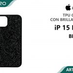 COVER CON BRILLANTINI IP 15PLUS