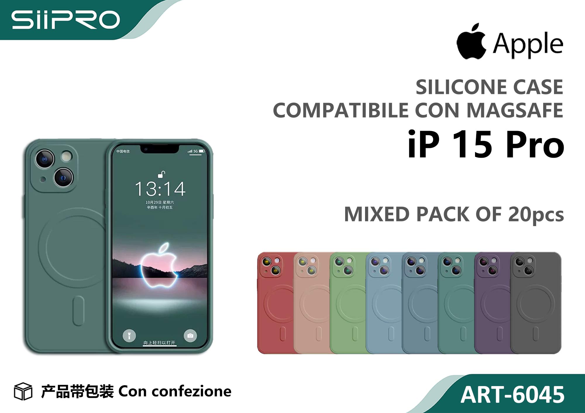 6045-IP15PRO COVER MAGNETICO IP 15PRO - immagine 1