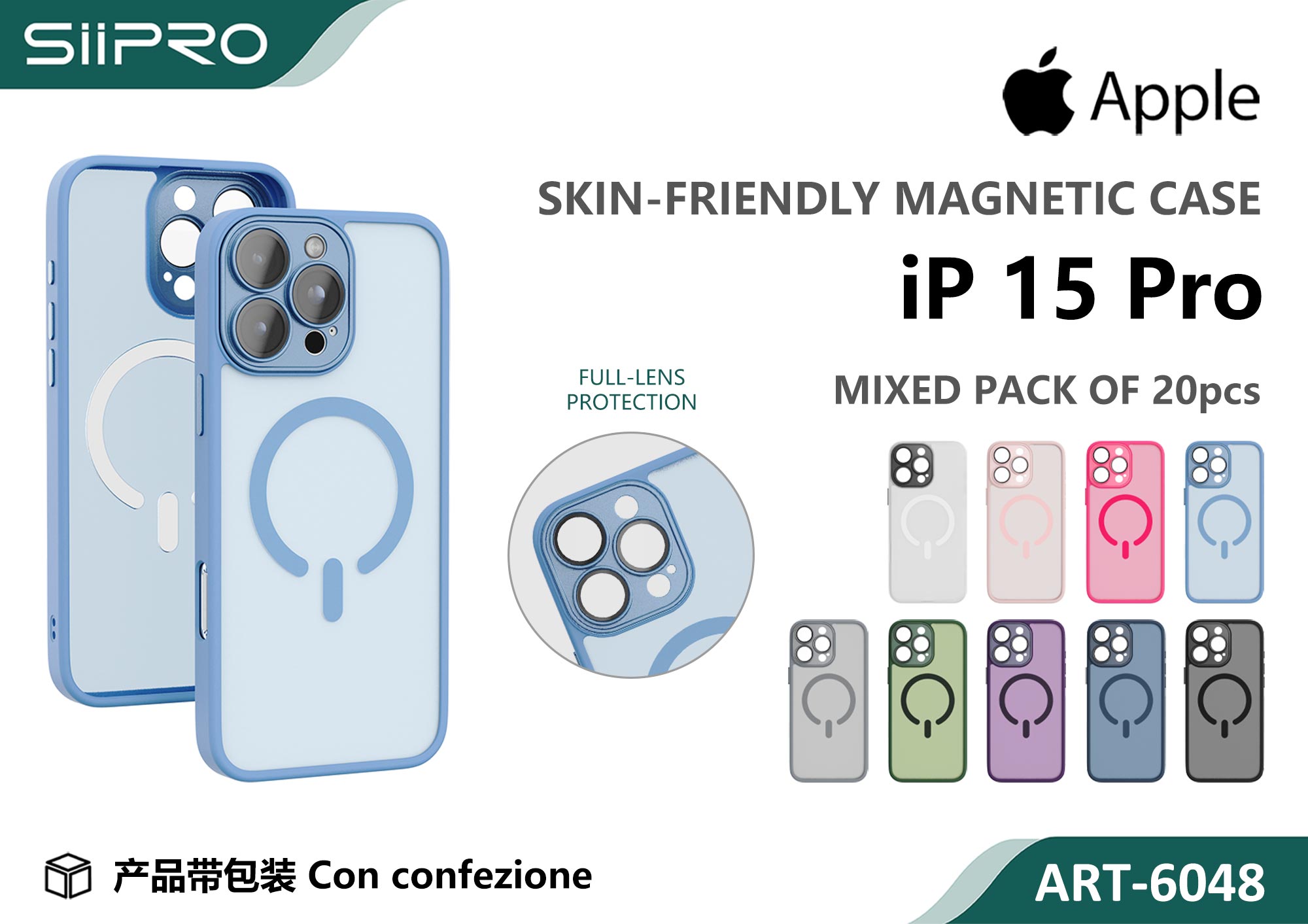 6048-IP15PRO COVER MAGNETICO IP 15PRO - immagine 1