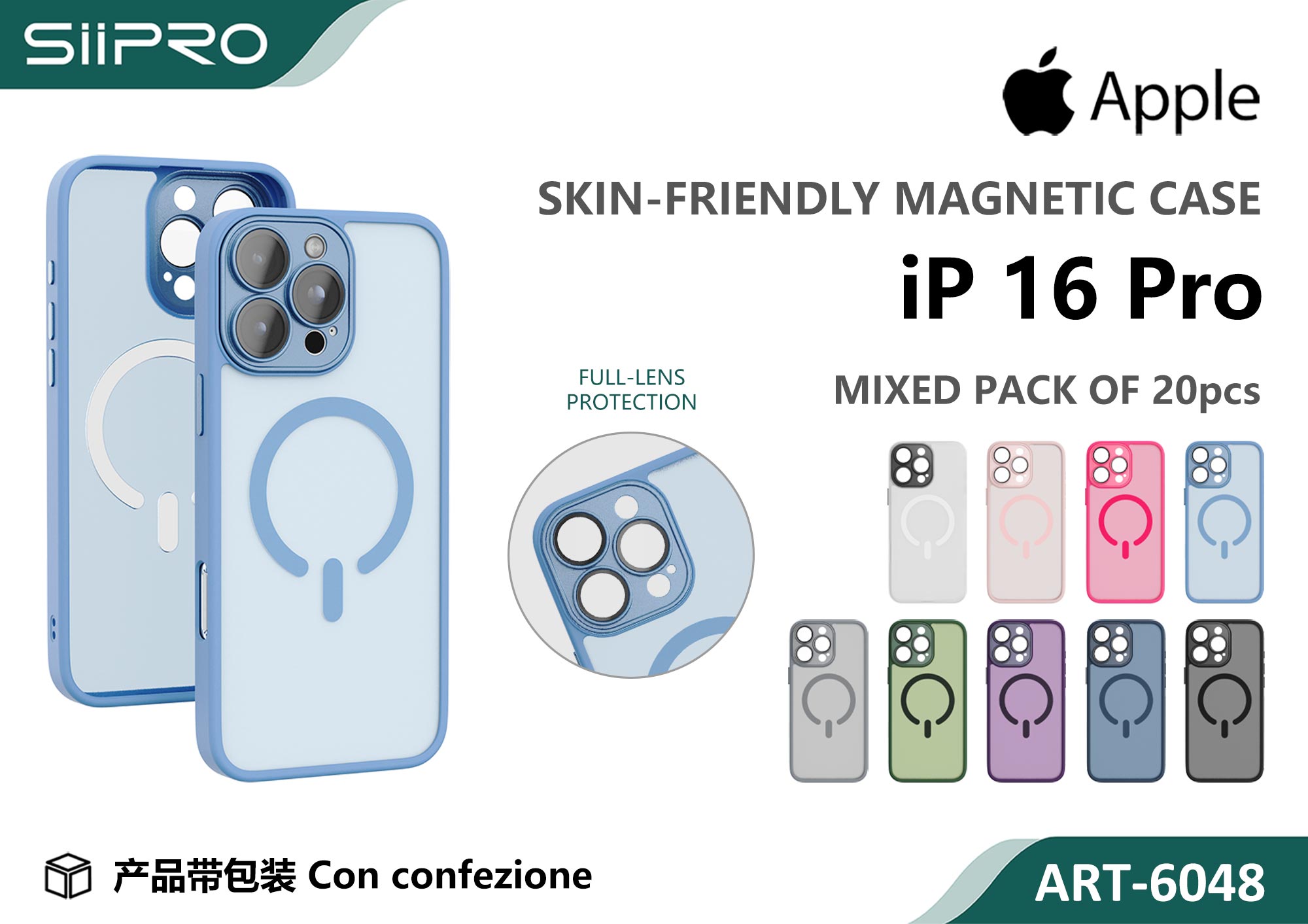6048-IP16PRO COVER MAGNETICO IP 16PRO - immagine 1