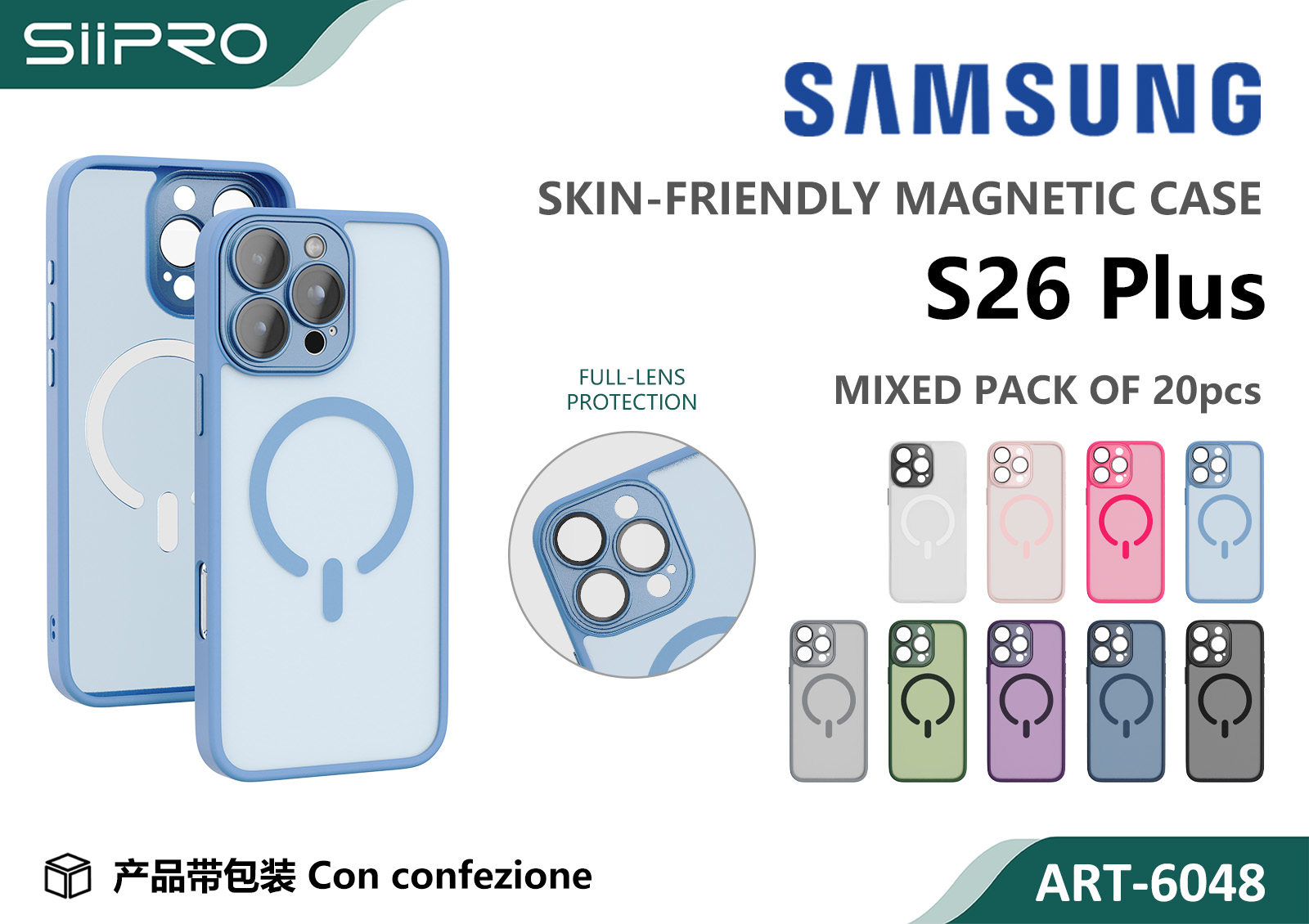 6048-S26PLUS COVER MAGNETICO SAMSUNG S26PLUS - immagine 1