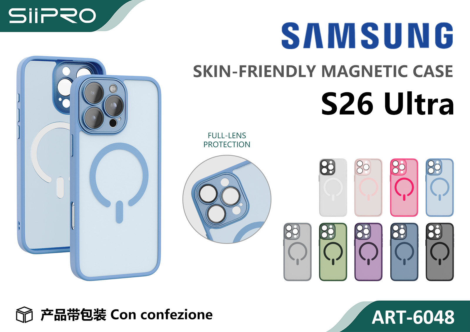 6048-S26ULTRA COVER MAGNETICO SAMSUNG S26ULTRA - immagine 1