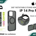 COVER MAGNETICO NEO CON SUPPORTO GIREVOLE IP 14PROMAX