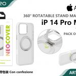 COVER MAGNETICO NEO CON SUPPORTO GIREVOLE IP 14PROMAX