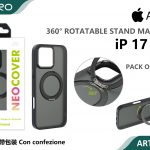 COVER MAGNETICO NEO CON SUPPORTO GIREVOLE IP 17PRO