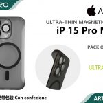 COVER MAGNETICO ULTRASOTTILE IP 15PROMAX