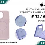 SILICONE CASE CON MAGNETICO IP 13-14