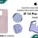 SILICONE CASE CON MAGNETICO IP 14PROMAX