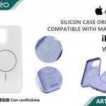 SILICONE CASE CON MAGNETICO IP 15