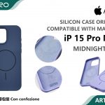 SILICONE CASE CON MAGNETICO IP 15PROMAX