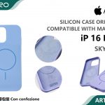 SILICONE CASE CON MAGNETICO IP 16PLUS