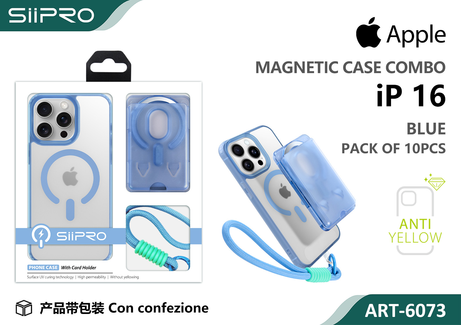 6073-IP16-BLUE COVER MAGNETICO IP 16 - immagine 1
