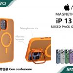 COVER MAGNETICO CON SUPPORTO IP 13PRO