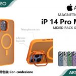 COVER MAGNETICO CON SUPPORTO IP 14PROMAX