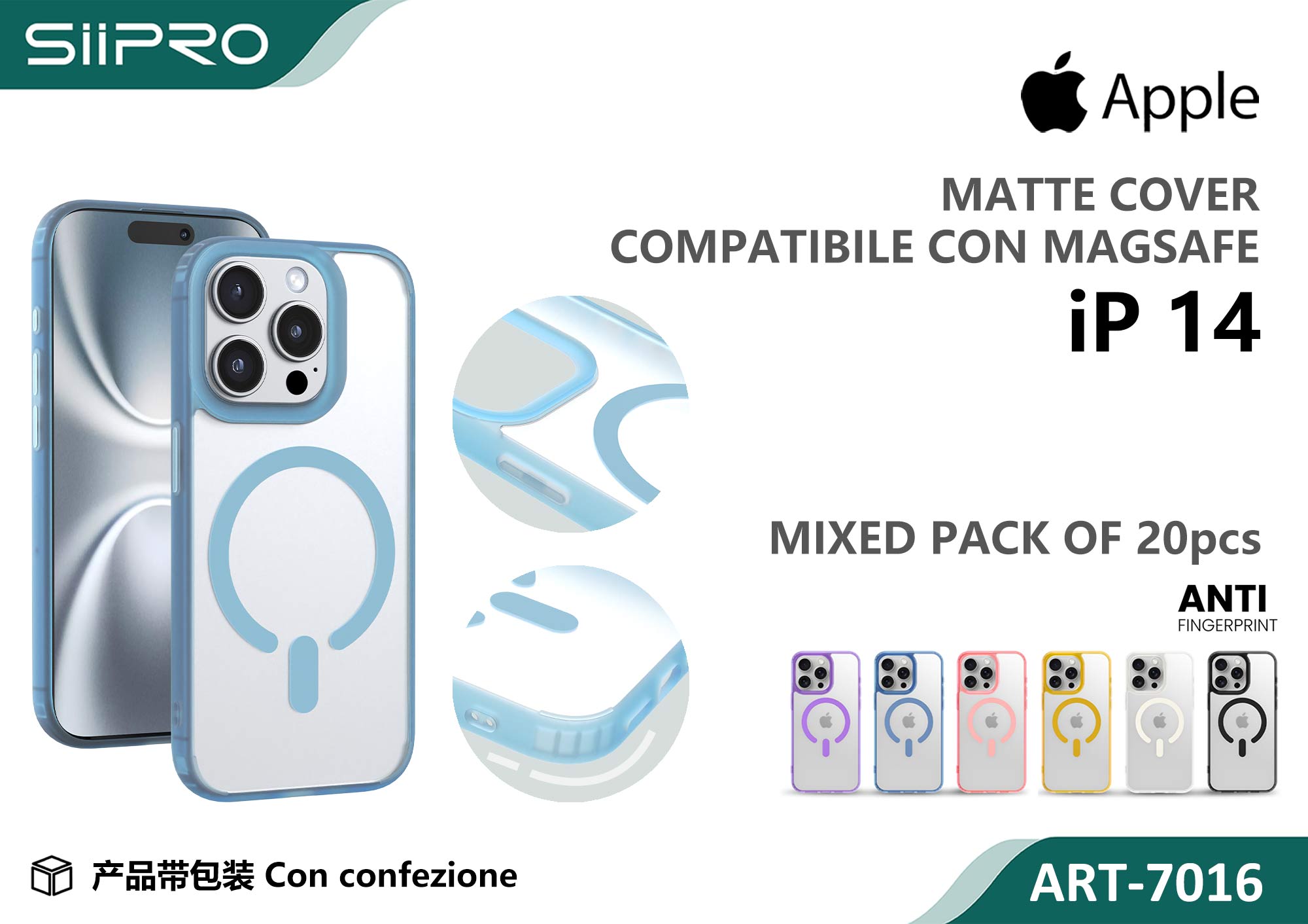 7016-IP14 COVER MAGNETICO IP 14 - immagine 1