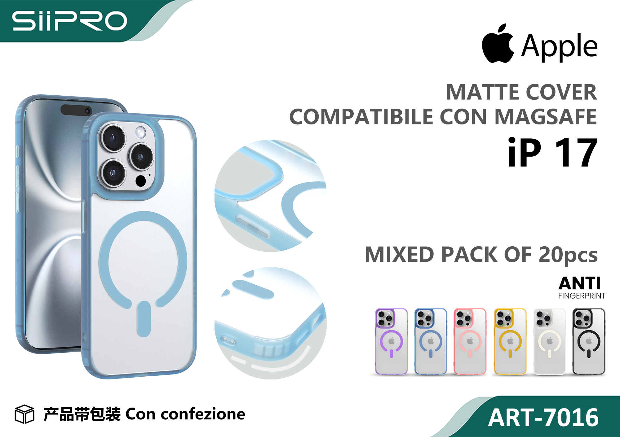 7016-IP17 COVER MAGNETICO IP 17 - immagine 1