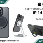 COVER MAGNETICO CON SUPPORTO IP 14PRO