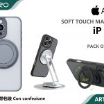 COVER MAGNETICO CON SUPPORTO IP 16E-17E