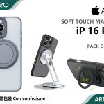 COVER MAGNETICO CON SUPPORTO IP 16PLUS