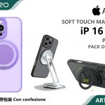 COVER MAGNETICO CON SUPPORTO IP 16PRO