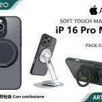 COVER MAGNETICO CON SUPPORTO IP 16PROMAX