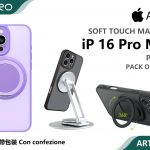 COVER MAGNETICO CON SUPPORTO IP 16PROMAX