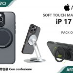 COVER MAGNETICO CON SUPPORTO IP 17PRO