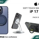 COVER MAGNETICO CON SUPPORTO IP 17PRO