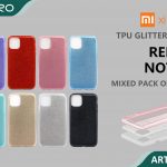 3IN1 TPU GLITTER XIAOMI REDMINOTE9