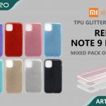 3IN1 TPU GLITTER XIAOMI REDMINOTE9PRO