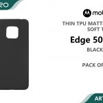 BLACK MATTE MOTO EDGE50PRO