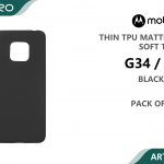 BLACK MATTE MOTO G34-G45