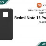 BLACK MATTE XIAOMI REDMINOTE15PRO-4G