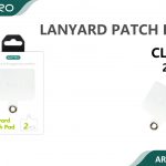 2PZ PATCH PAD PER LACCIO