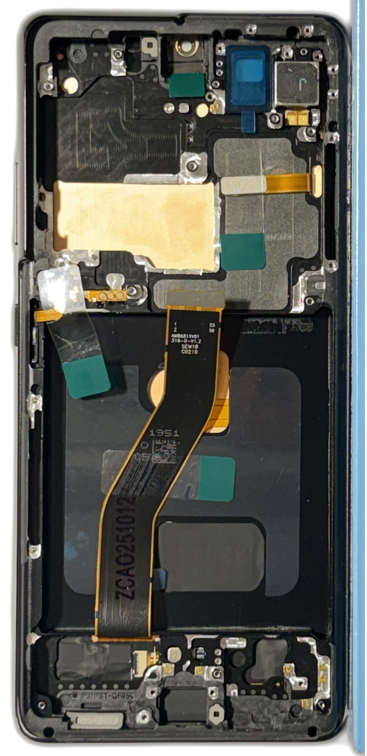 S21 ULTRA Samsung S21 Ultra SOFT OLED WF BLACK 6.78 SOFT OLED WF WITH FP BLACK Display - immagine 1