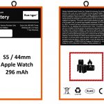 S5 / 44mm Apple Watch 296 mAh