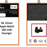S8 / 41mm Apple Watch 282 mAh
