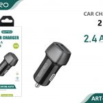 CARICATORE AUTO 2USB 2.4A