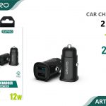 CARICATORE AUTO 2USB 2.4A