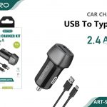 CARICATORE AUTO 2USB 2.4A + MICRO
