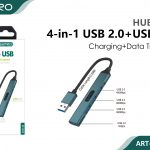 HUB USB 4-IN-1 USB 2.0 + USB 3.0