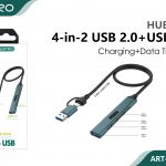 HUB USB 4-IN-2 USB 2.0 + USB 3.0