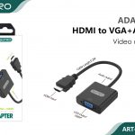 ADAPTER HDMI TO VGA + AUDIO