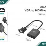 ADAPTER VGA TO HDMI TO VGA + AUDIO