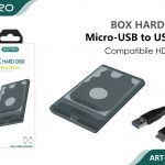 BOX HARD DISK MICRO-USB TO USB 3.0 + TYPE-C