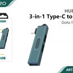 HUB USB 3 IN 1 TYPE-C TO USB