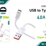 CAVO TYPE-C 120W 6A