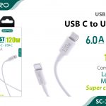CAVO TYPE-C - TYPE-C 120W 6A