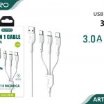 CAVO 3IN1 2.1A -1.2M